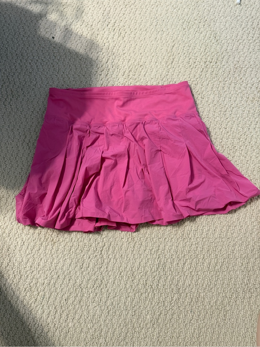 JoyLab Hot Pink Pleated Skater Skirt